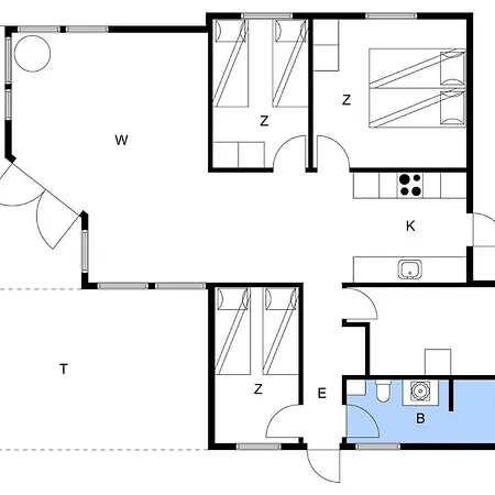 Holiday home 10039-nykobing-sj-rishoj-sidevej-9 *